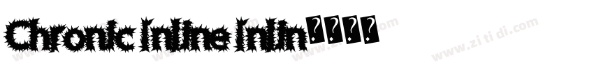 Chronic Inline Inlin字体转换